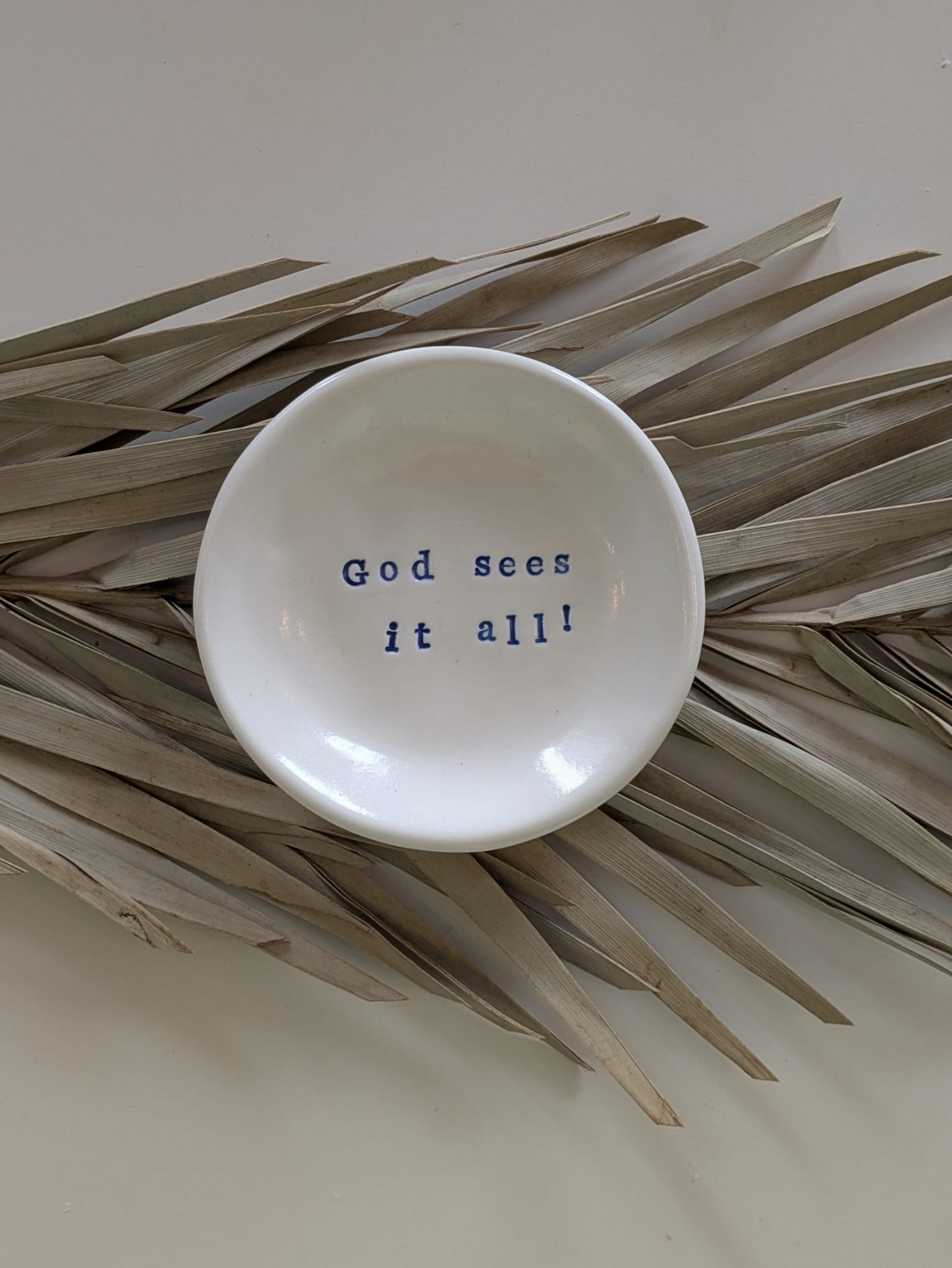 “Ahava” Ring Dish: God sees it all!