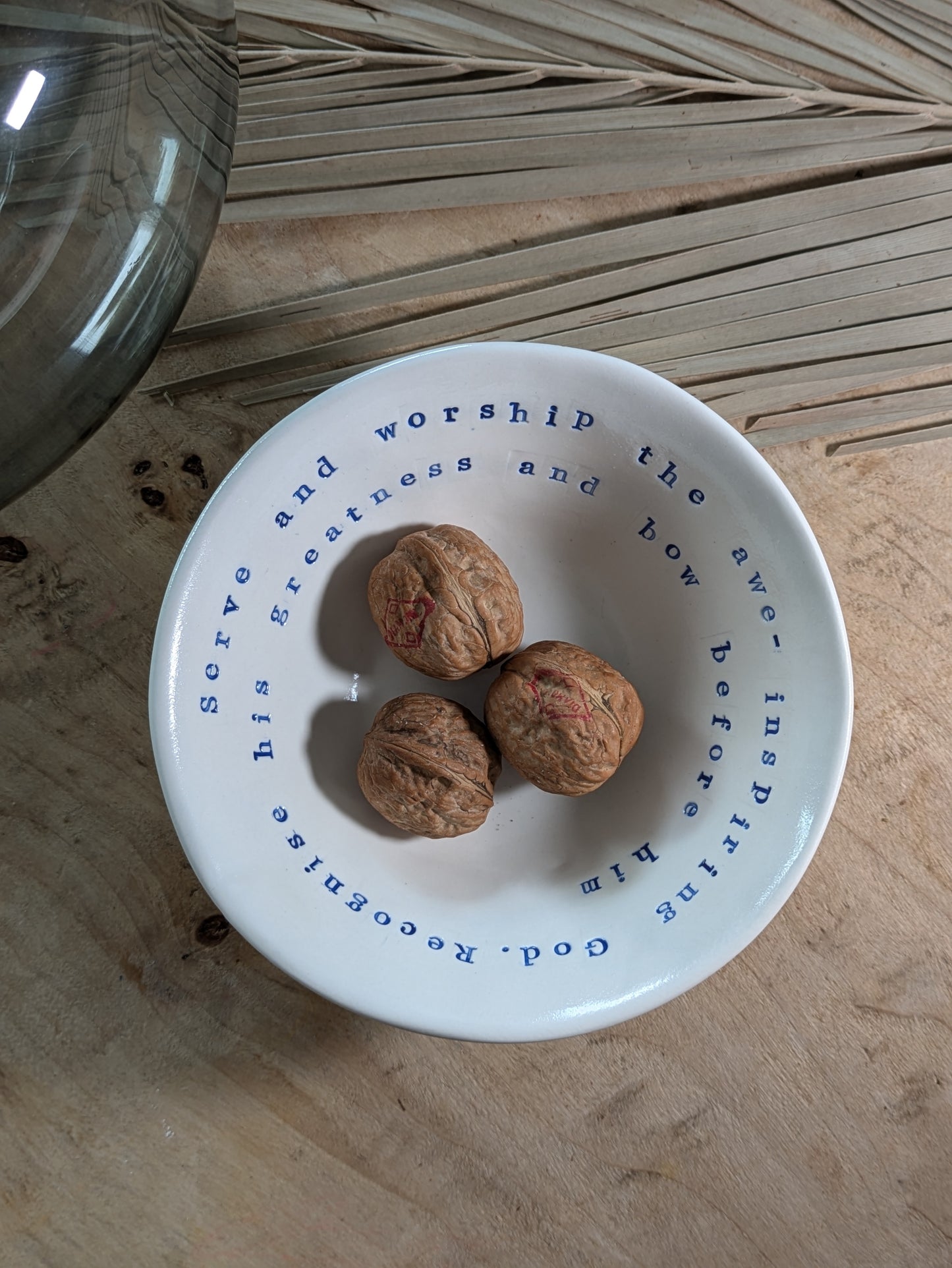 Odelia Porridge Bowl: Serve and worship the awe-inspiring God