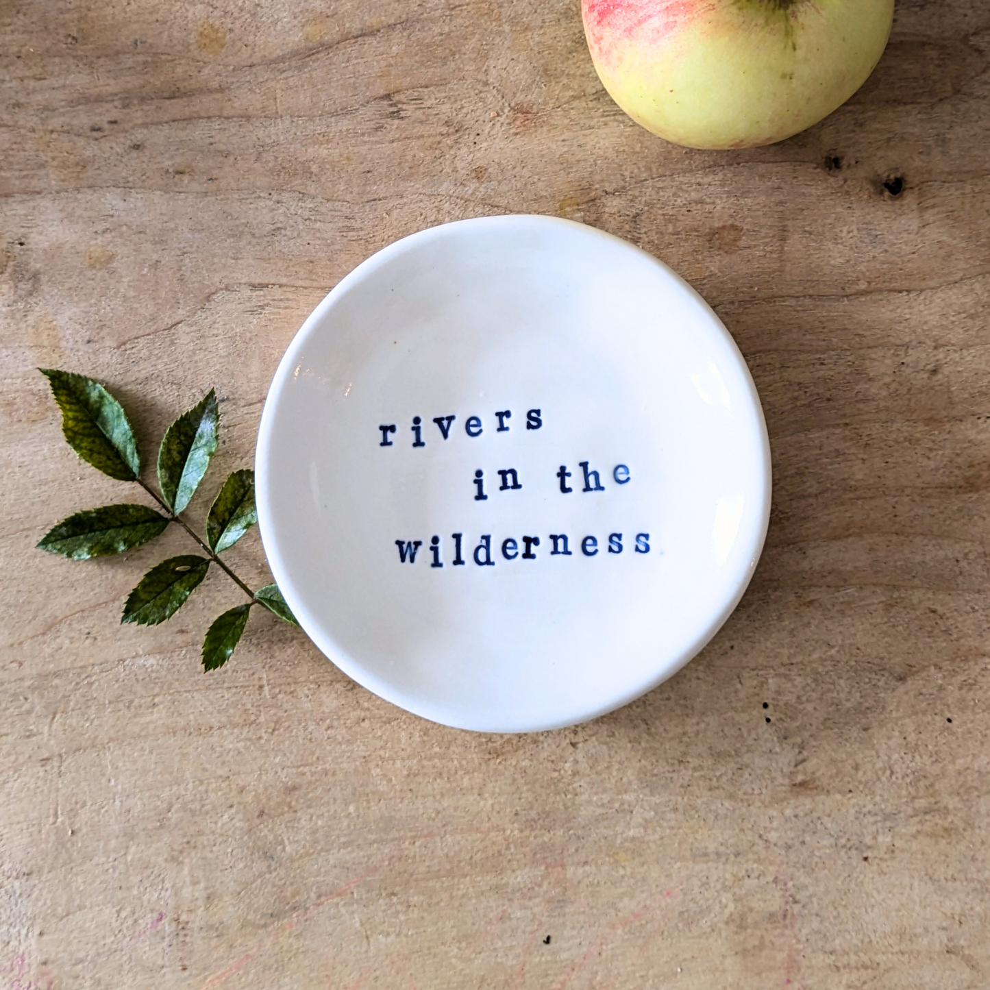 “Ahava” Ring Dish: Isaiah 43:20