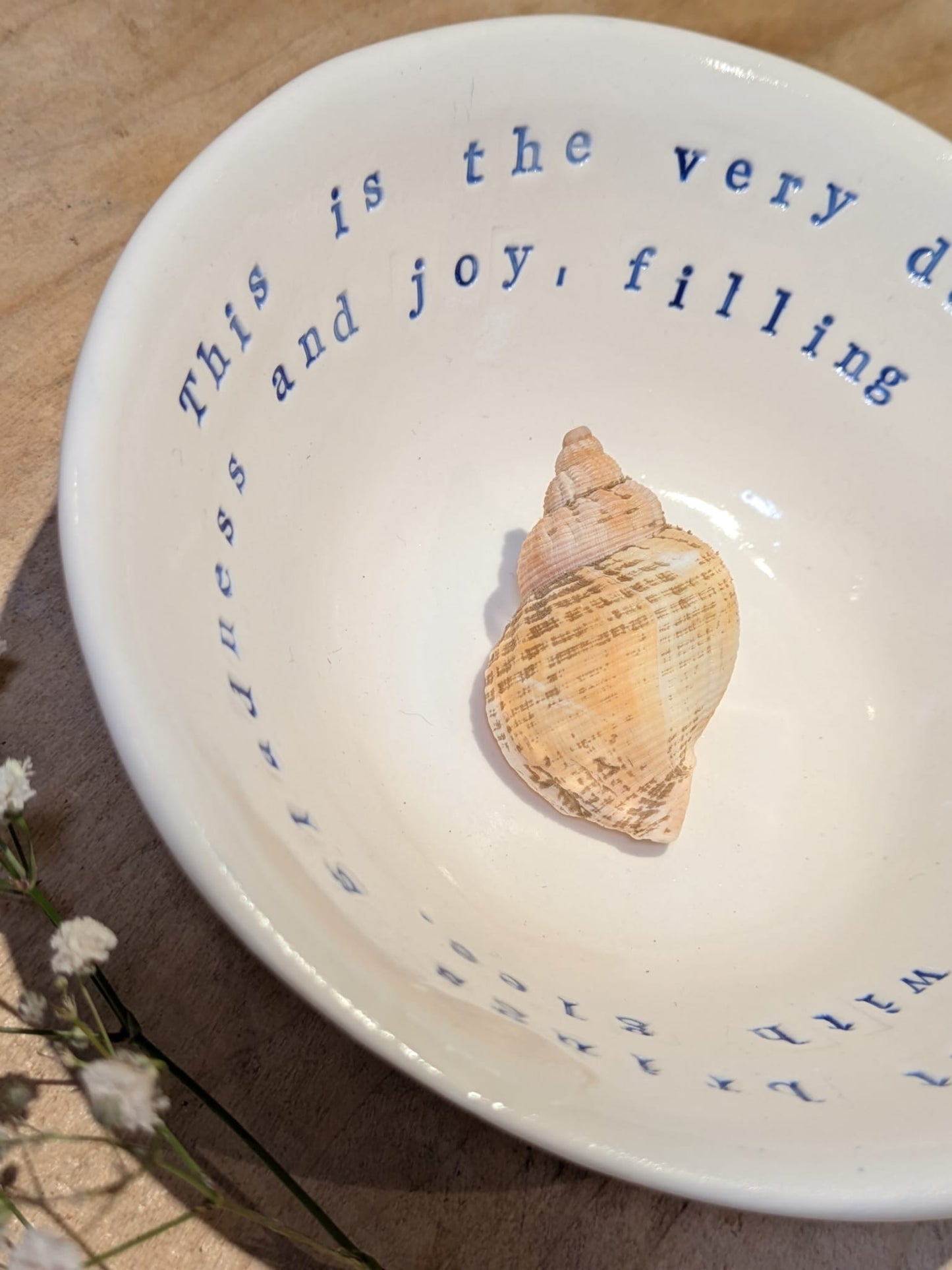 Odelia Porridge Bowl: This is the very day of the Lord