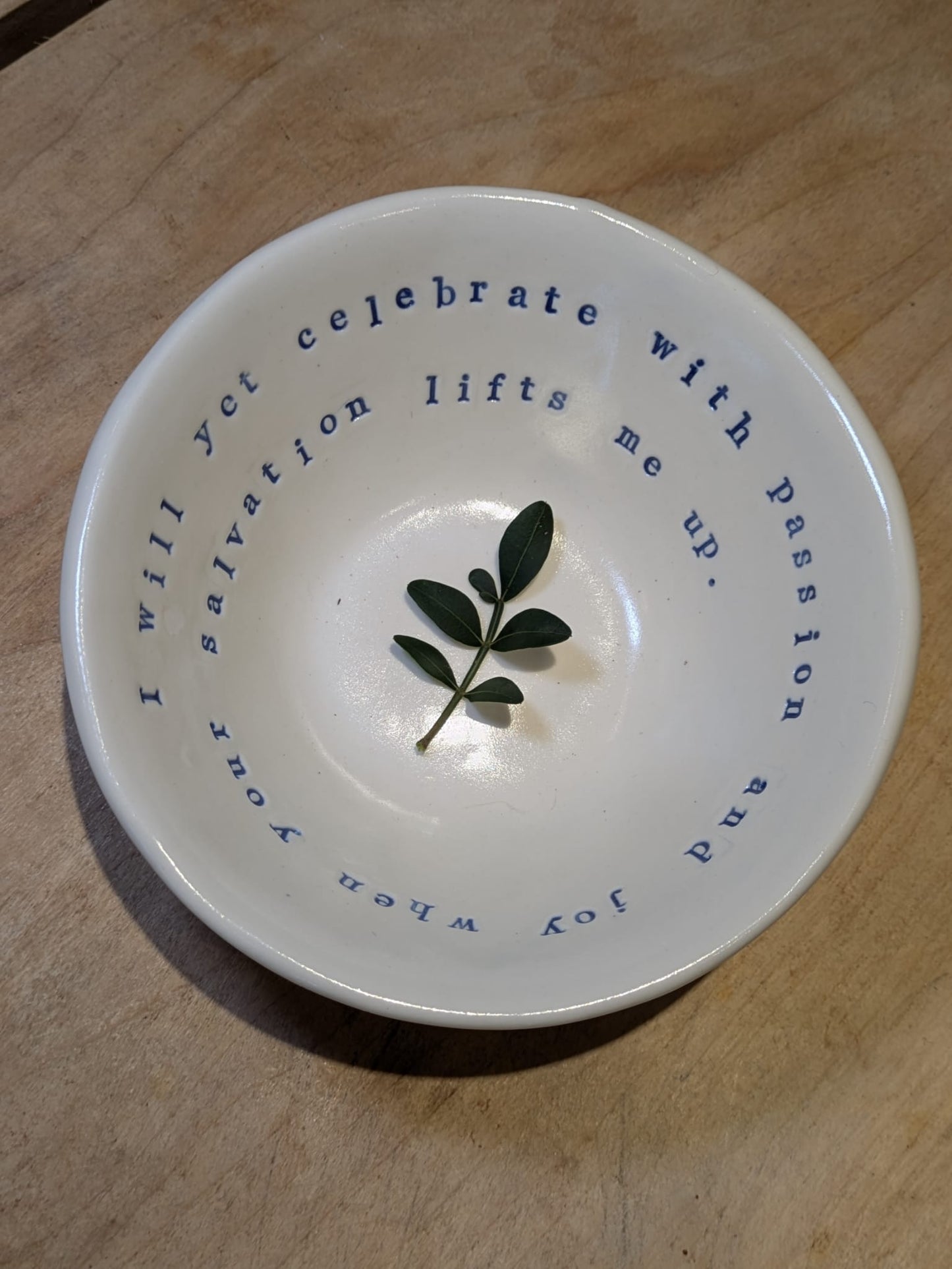 Odelia Porridge Bowl: I will yet celebrate