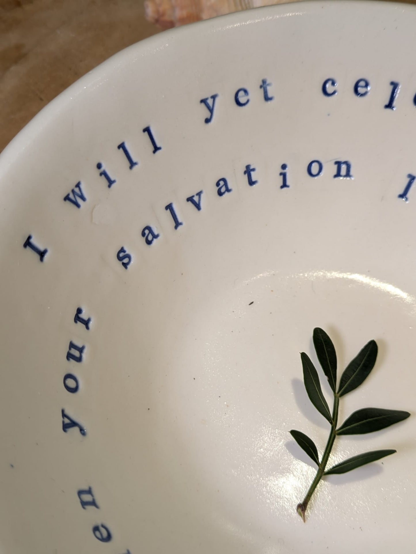 Odelia Porridge Bowl: I will yet celebrate