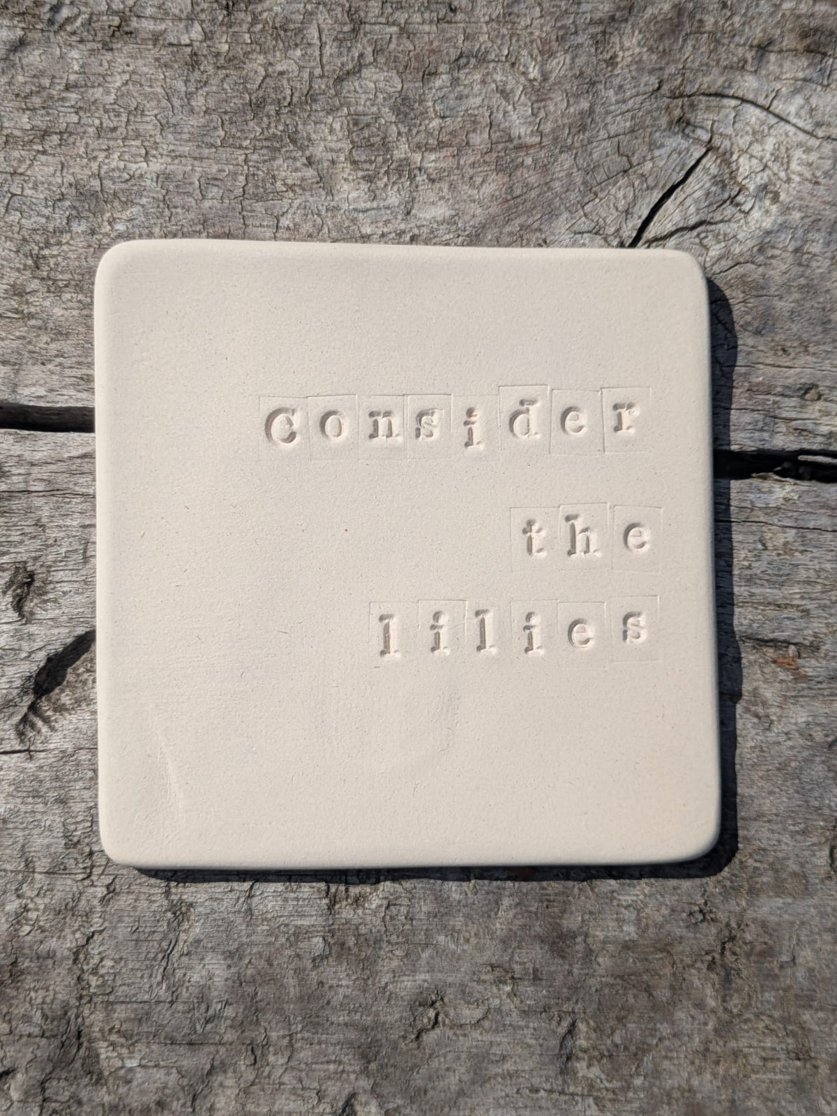 Consider The Lilies Truth Tile