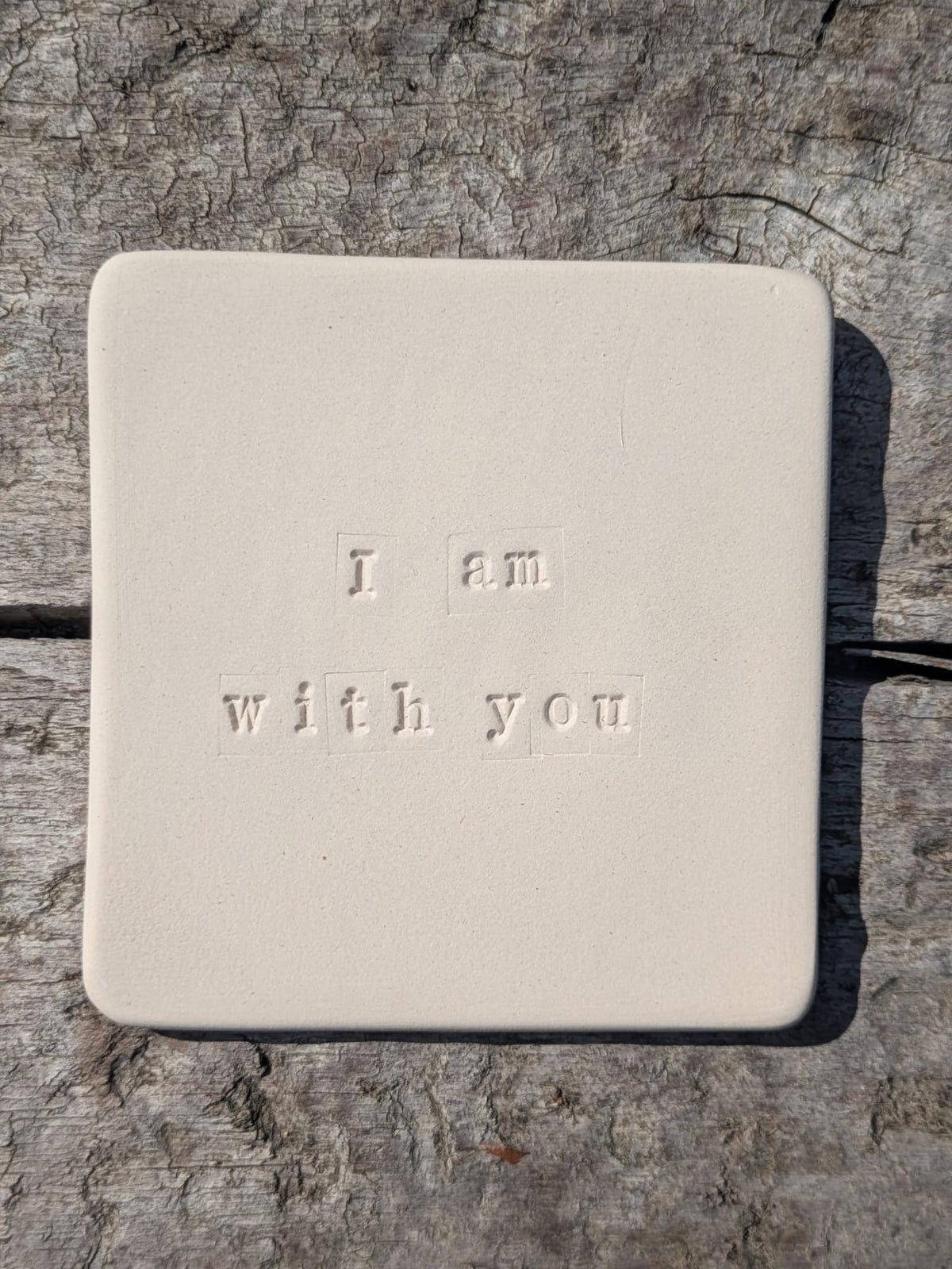 I Am With You Truth Tile