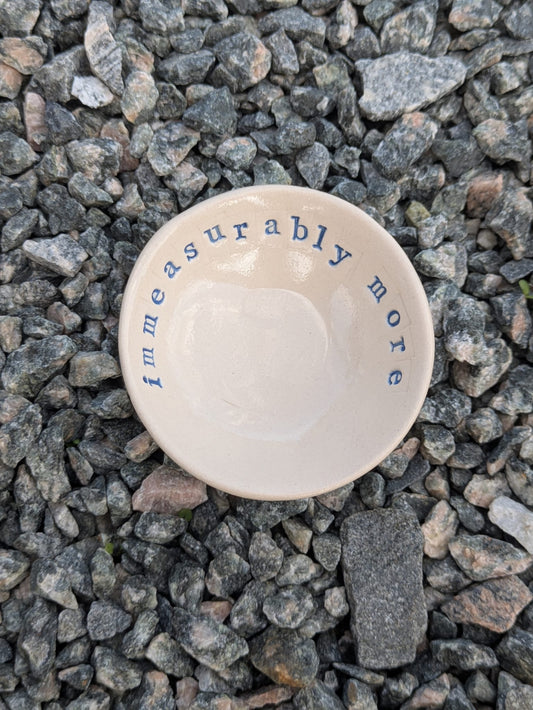 Immeasurably More Mini Ring Bowl