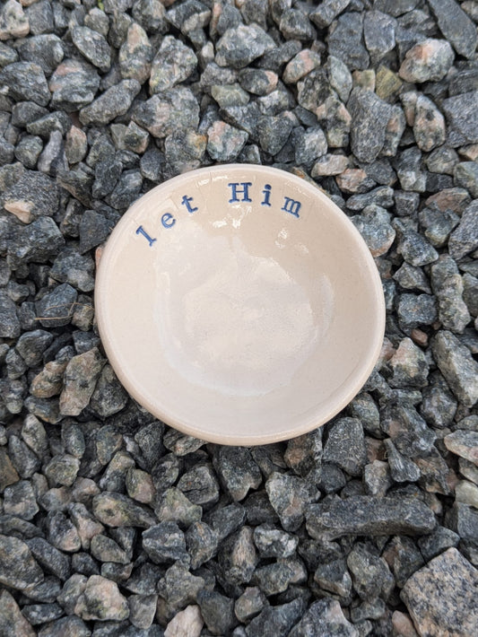 Let Him Mini Ring Bowl