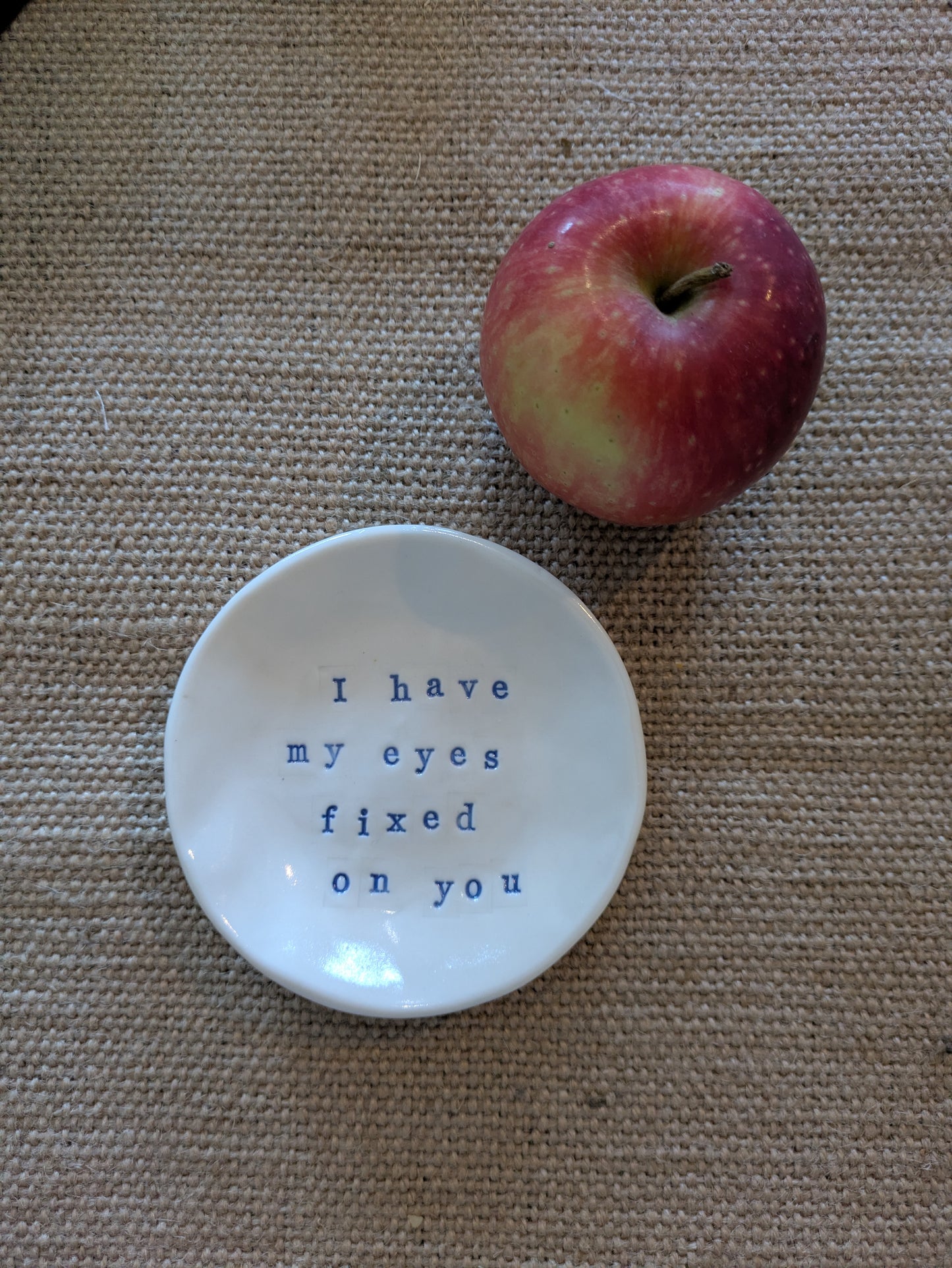 “Ahava” Ring Dish: I have my eyes fixed on you