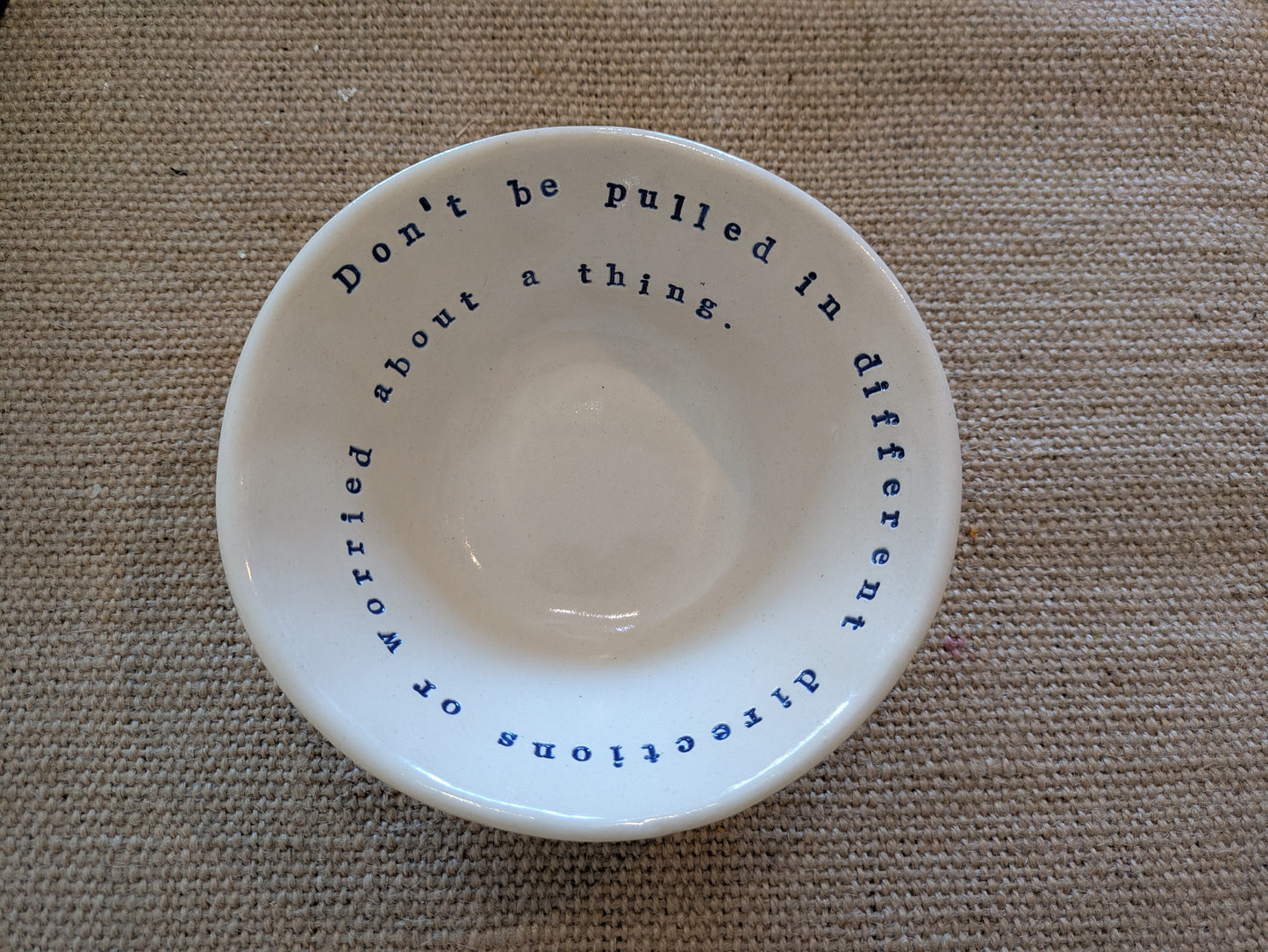 Odelia Porridge Bowl: Don't be pulled in different directions