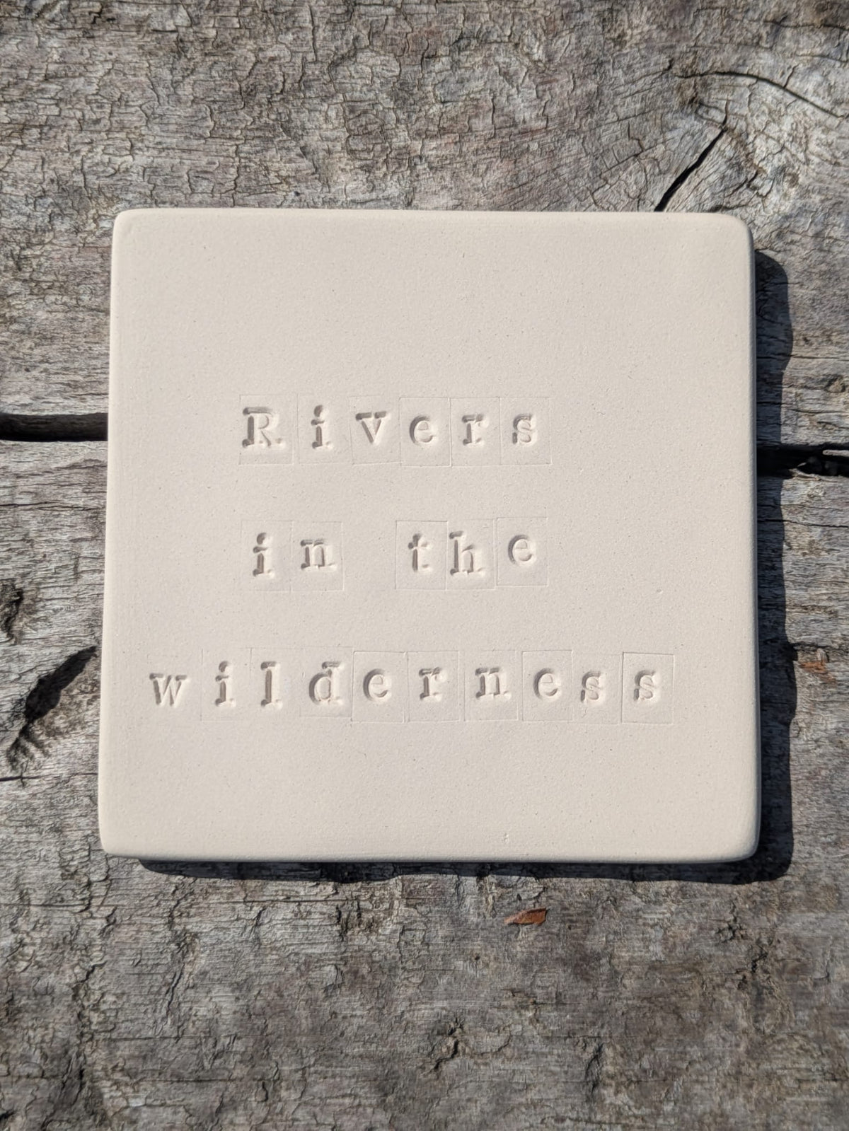 Rivers In The Wilderness Truth Tile