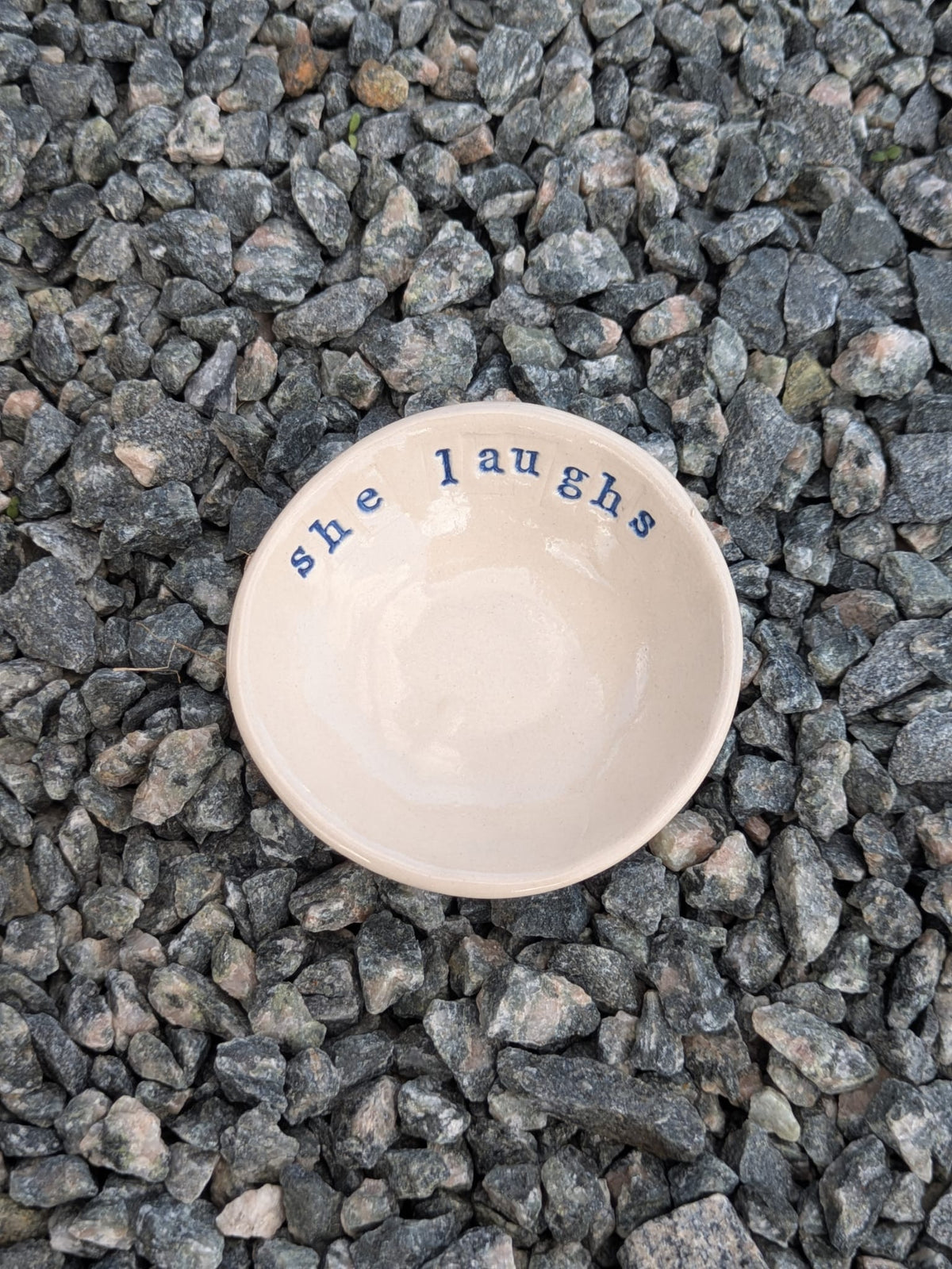 She Laughs Mini Ring Bowl