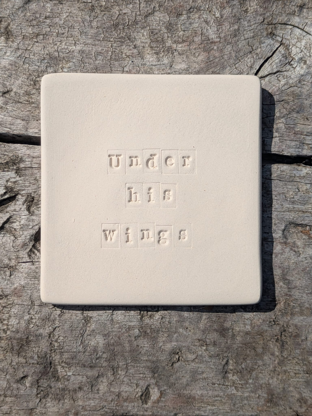 Under His Wings Truth Tile