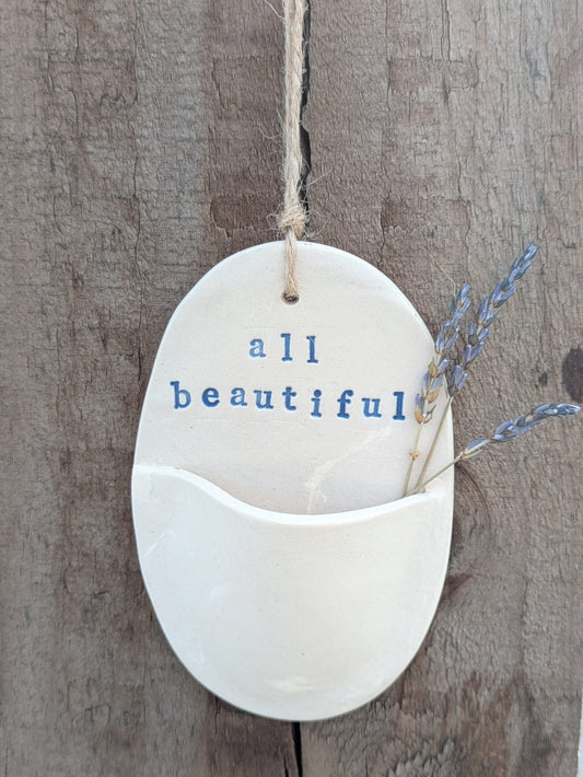 All Beautiful Wall Vase