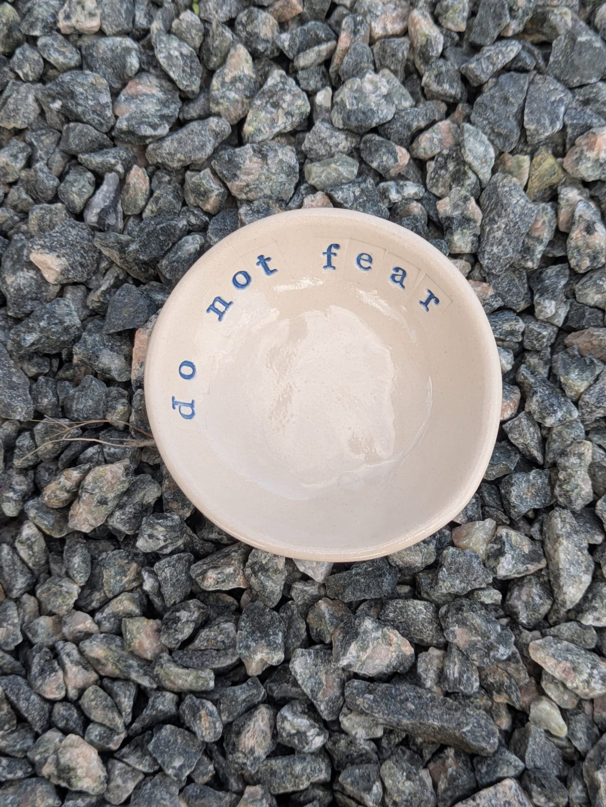 Do Not Fear Mini Ring Bowl