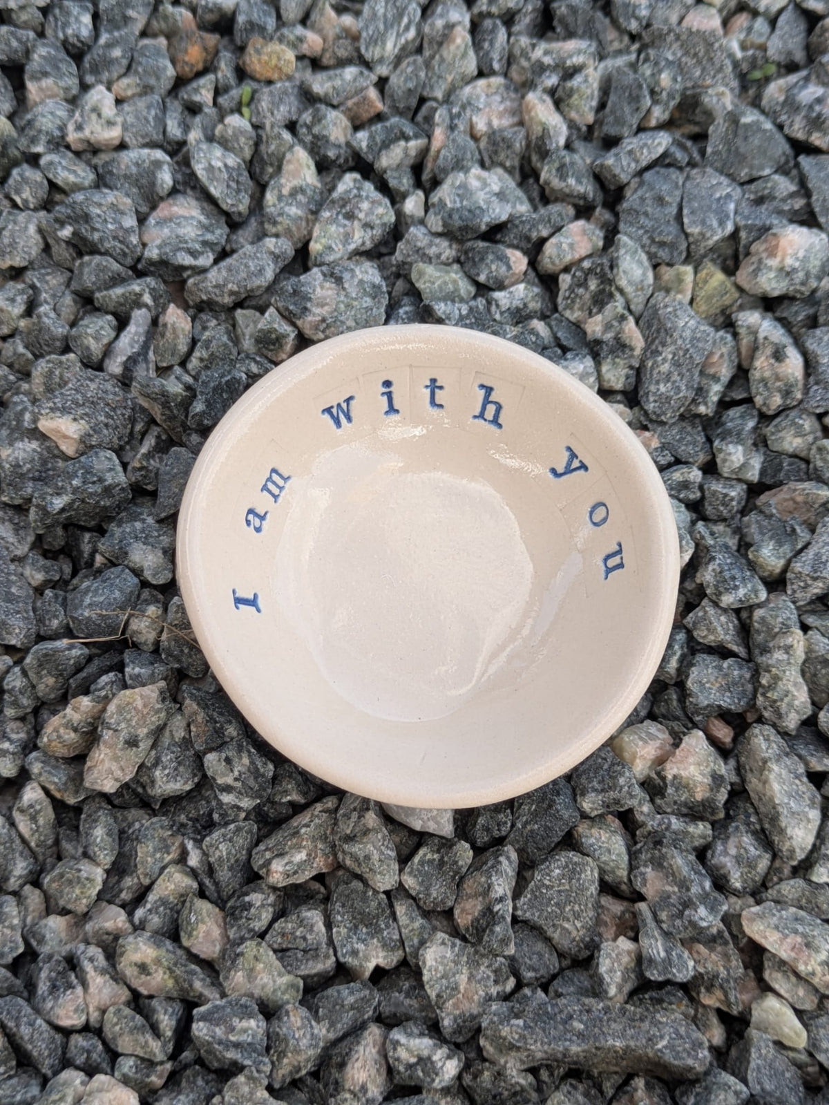 I Am With You Mini Ring Bowl
