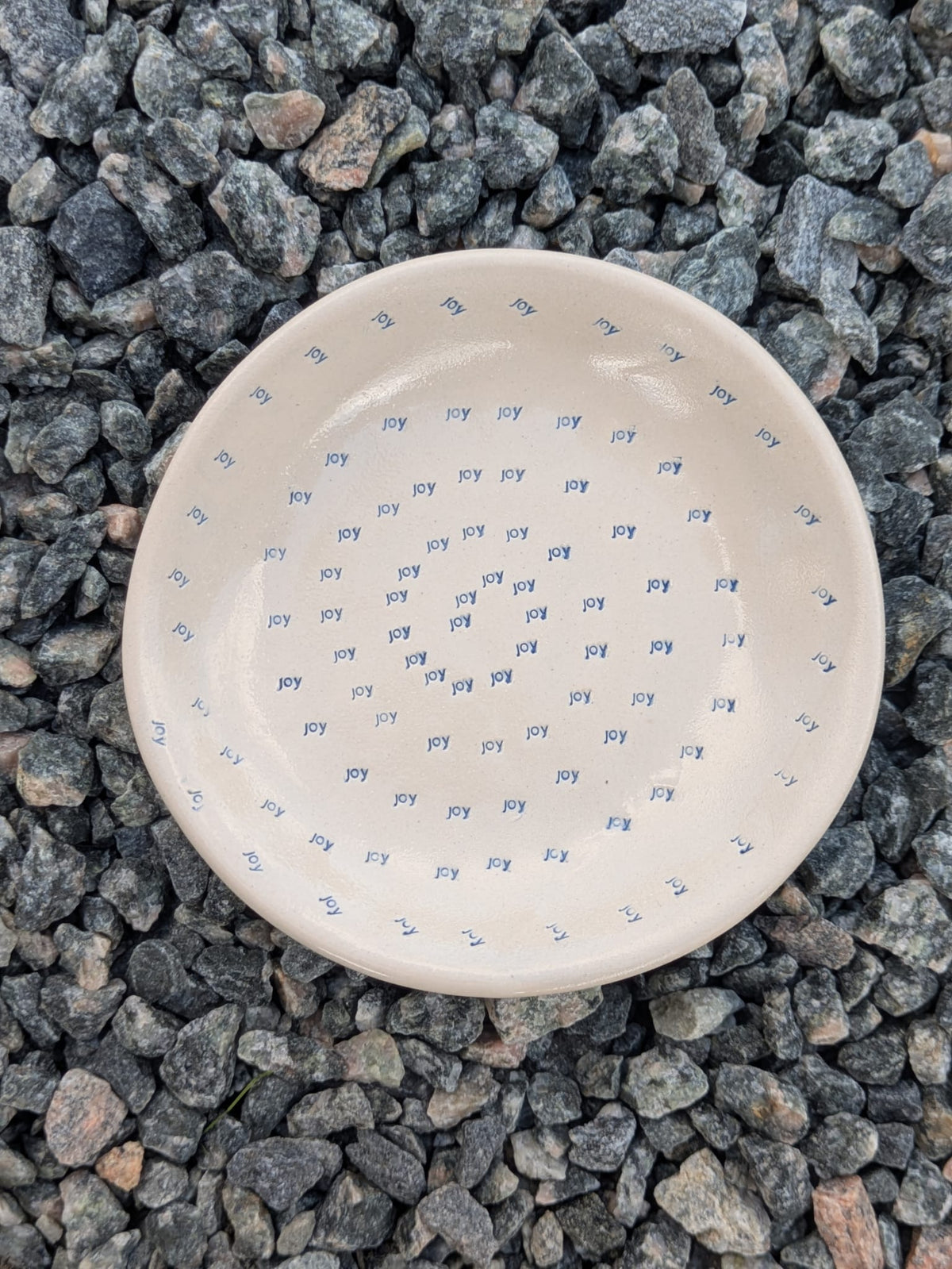 Joy Spiral Round Trinket Tray