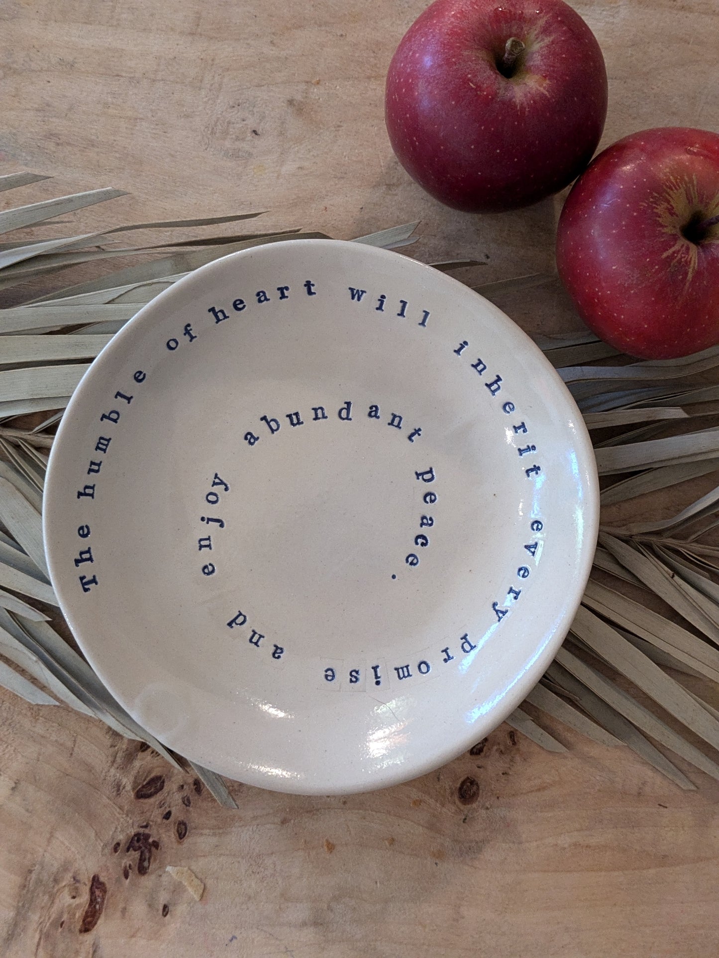 Jada Pasta Bowl: The humble of heart will inherit every promise