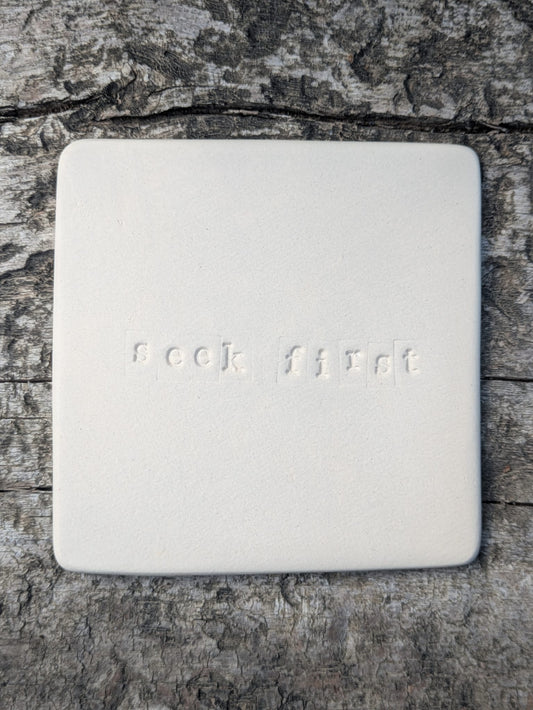 Seek First Truth Tile