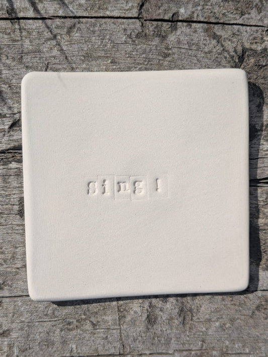 Sing! Ceramic Truth Tile
