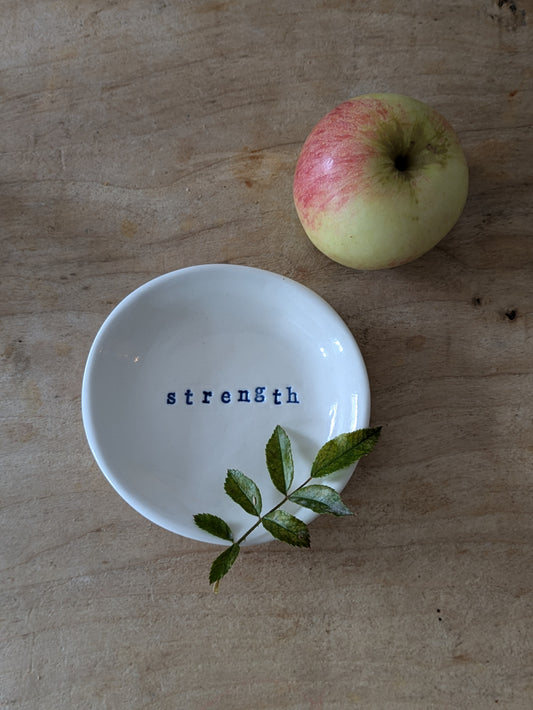 “Ahava” Ring Dish: Strength